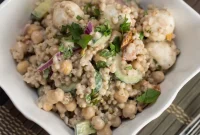 Creamy Balsamic Sorghum Grain Salad