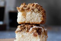 Egg-Free Coffee Cake Made with Cake Mix