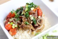 Instant Pot Oxtails with Vegetables and Jasmine Rice