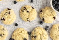 Zesty Lemon Blueberry Cookies Recipe