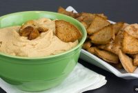 Creamy Roasted Garlic Hummus Recipe