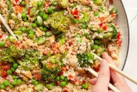 Flavor-Packed Light Vegetable Fried Rice Recipe