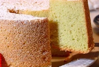 Classic Light and Fluffy Vanilla Chiffon Cake Recipe