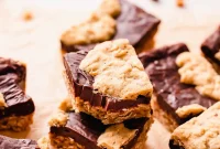 Chewy Oatmeal Fudge Bars Recipe