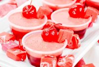 Cherry Starburst Jello Shots Recipe for Parties