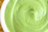 Creamy Avocado Sauce with Greek Yogurt