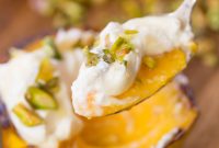Grilled Mango with Honey Whipped Ricotta