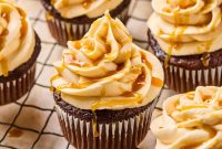 Salted Caramel Mocha Cupcakes