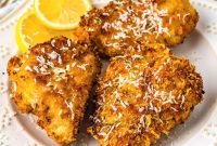 Air Fryer Parmesan Crusted Chicken Recipe