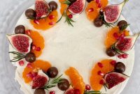 Christmas Cheesecake with Festive Cranberry Topping