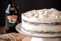 Guinness Stout Cake with Baileys Cream Cheese Frosting