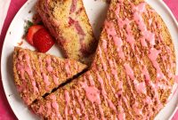 Maple Strawberry Coffee Cake Recipe