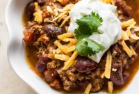 Instant Pot Hearty Beef Chili Recipe