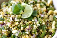 Smoky Roasted Chili-Corn Salsa with Lime