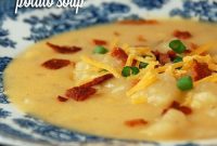 Slow Cooker Cheesy Potato Soup