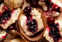 Cherry Cheesecake Cupcakes with Graham Cracker Crust