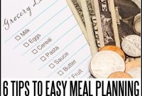 6 Meal Planning Tips for Stress-Free Weeknight Dinners