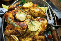 Juicy Herb-Roasted Spatchcock Chicken Recipe