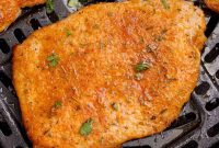 Juicy, Crispy Air Fryer Thin Pork Chops in 10 Minutes