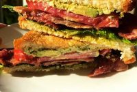 BLTs with Avocado and Pesto Mayo
