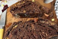 How to Make Chocolate Cherry Sourdough Loaf