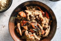 Date-Glazed Teriyaki Soy Curls