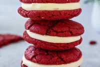 Chewy Red Velvet Cake Mix Cookies Recipe