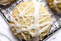 Chewy Lemon Cookies Recipe with Zesty Icing