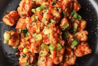 Crispy Salt and Pepper Tofu in the Air Fryer
