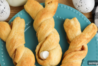 Cinnamon-Sugar Easter Bunny Crescent Rolls