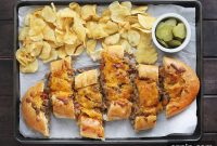 Bacon Cheeseburger Stuffed French Bread Recipe