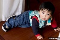 When Your Baby Crawls Falls and You Both Cry