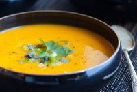 Carrot Ginger Turmeric Soup