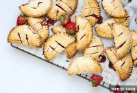 Roasted Strawberry and Basil Hand Pies Recipe