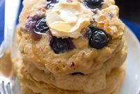 Fluffy Vegan Blueberry Pancakes Recipe