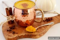 Creamy Turmeric Golden Milk Latte Recipe