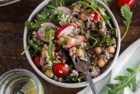 Spring Buckwheat Tabbouleh with Lemon and Fresh Herbs