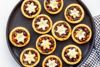 Warm Spiced Mincemeat Tarts with Flaky Pastry