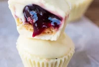 White Chocolate Cherry Dessert Cups
