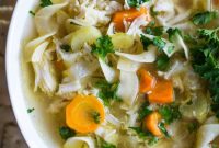 Slow Cooker Chicken Noodle Soup Recipe