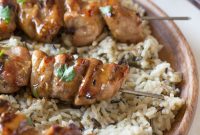 Sticky Maple Dijon Glazed Chicken Thighs
