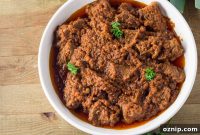 Slow-Braised West African Beef Stew with Peanuts