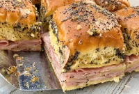 Homemade Ham and Cheese Sliders Recipe for Game Day