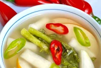 Quick Dongchimi: Radish Water Kimchi Recipe