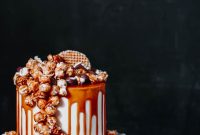 Layered Salted Caramel Cheesecake