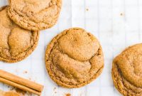Soft Paleo Molasses Cookies