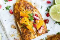 Broiled Barramundi with Citrus Salsa Recipe