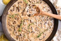 Creamy Vegan Mushroom Stroganoff Recipe