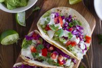 Crispy Baja Fish Tacos with Tangy Cabbage Slaw