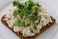 Open-Faced Chicken Salad Sandwiches Recipe